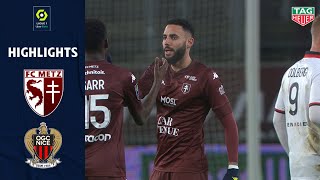 FC METZ  OGC NICE 1  1  Highlights  FCM  OGCN  20202021 [upl. by Aneles]