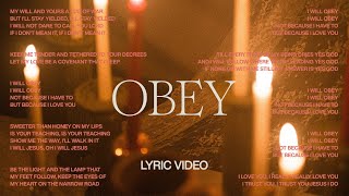 Obey  Official Lyric Video  Tiffany Hudson [upl. by Arracahs]