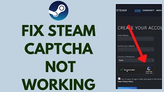 FIX Steam Captcha Not Working Captcha Appears to be Invalid [upl. by Etnoel]