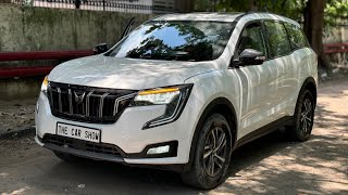 New Updated Mahindra Xuv700 Ax5 Diesel  1829L  White Colour  Walkaround Review [upl. by Hawley]