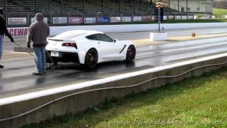 2014 Corvette Stingray Quarter Mile [upl. by Ruttger]