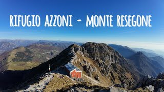 RIFUGIO AZZONI  MONTE RESEGONE 101124 👑🪚 [upl. by Stutzman380]