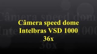 Camera Speed dome VSD 1000 36X [upl. by Aurie]