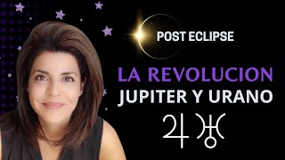 Post Eclipse y La Gran Revolución de Jupiter y Urano [upl. by Yltsew]