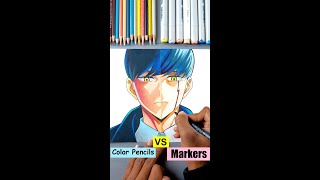 COLOR PENCILS vs MARKERS✨ which is better [upl. by Aidni]