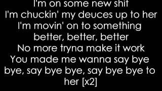 Chris Brown  Deuces lyrics [upl. by Srednas854]