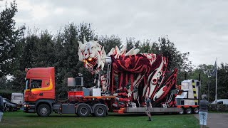 Uitrijden Zwaar Transport  Corsogroep Teeuws 08092024 [upl. by Shermy288]