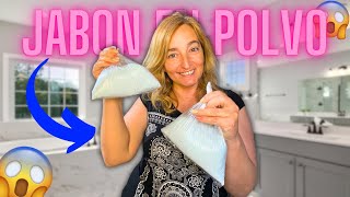 🧼JABON EN POLVO ECOLOGICO en CASA🏡🌍 [upl. by Rennat]