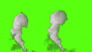 Bomb Ground Explosion Effect Green screen Video explosion effects [upl. by Anavrin]