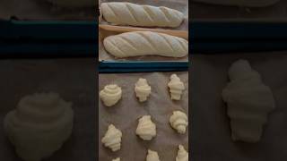 The Croissant 🥐 and bread 🍞 to share The perfect breakfast 🤩 cooking croissant bread [upl. by Soulier]