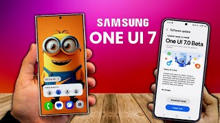 Samsung One UI 70 Android 15  OFFICIAL UPDATE [upl. by Alfreda]