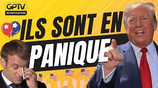 VICTOIRE DE TRUMP  LA PEUR S’EMPARE DES FRANÇAIS   GPTV INVESTIGATION [upl. by Atniuqal229]