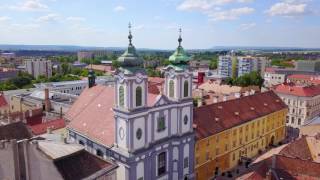 Székesfehérvár Hungary from Above 4KUHD [upl. by Goren]