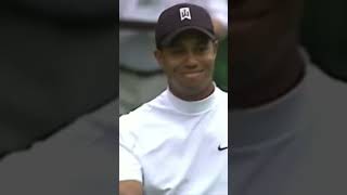 TIGER WOODS IS AN ARTIST 🔥⛳️ golfaround golfswing golftechnique pga golfshot golfskill [upl. by Eerehs]