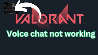 Valorant Voice Chat not working  Valorant Mic not working [upl. by Ahsitil656]