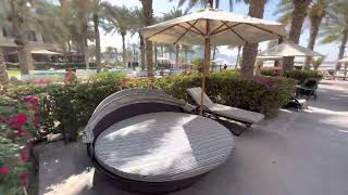 Dubai ThePalmJumeirah Fairmont The Palm Dubai  Pool and Beach Access  full hotel video tour [upl. by Crowe]