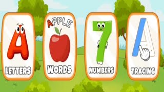 ABC English alphabet Learn learn with bebe family game [upl. by Inej]