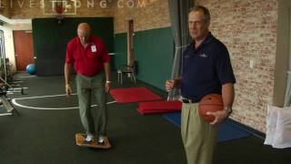 How to Rehab With a Wobble Board [upl. by Letney]