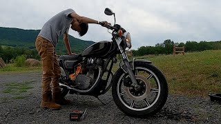 I bought a ‘78 Yamaha XS650 for 900  Will it run Ep 1 [upl. by Analeh]