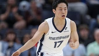 河村勇輝がNBA通算10試合目の出場…グリズリーズはエース復帰戦を白星で飾る [upl. by Aleris]