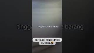 Pesawat Batik Air Tenggelam shorts short youtubeshorts fyp video trending viralvideo [upl. by Artema588]