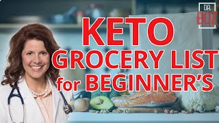 🥑🥩🥚Keto Grocery List for Beginners 🥑🥩🥚 [upl. by Regor]