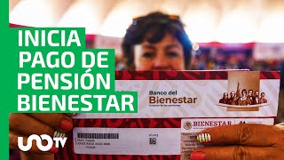 Inicia pago de Pensión Bienestar de noviembrediciembre [upl. by Blondell]