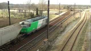 FRET SNCF DUNKERQUE GRANDE SYNTHE amp ANTWERP EKEREN 6 3 2012 [upl. by Elisabet]