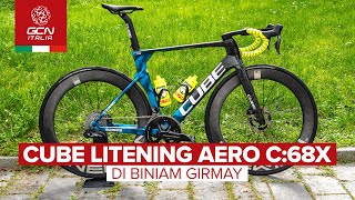 La Cube Litening Aero C68X di Biniam Girmay  Biciclette dei professionisti [upl. by Brandtr]