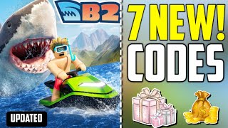 NEW ALL WORKING CODES  SHARKBITE 2 CODES 2024  ROBLOX SHARKBITE 2 CODES [upl. by Alimac]