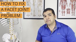 How To Fix A Facet Joint Problem  Lower Back Pain  El Paso Manual Physical Therapy [upl. by Eellek]