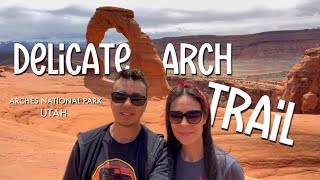 Delicate Arch Trail First Time [upl. by Rasla]