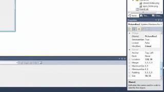 Customizing A PictureBox in Visual Studio 2010 [upl. by Akierdna]