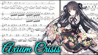 【楽譜付き】Axium Crisisをピアノで『人間が弾ける程度に』耳コピしてみた。【Arcaea】Axium Crisis piano arrange for the people [upl. by Etnod]