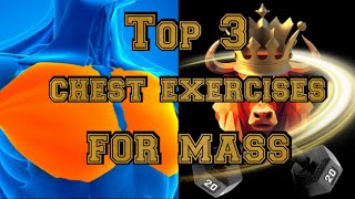 quotTop 3 Chest Exercises For Massquot 100army biggerchest fyp chestday [upl. by Affra]