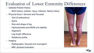 Lower Limb Differences in Children Congenital and NonCongenital Causes  Jaclyn F Hill MD [upl. by Radmilla567]