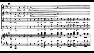 Handel  Messiah  Halleluja score [upl. by Ahsinrev]