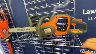 Husqvarna technology Would you buy an electric chainsaw [upl. by Jaan]