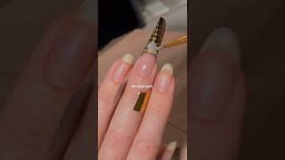 I can’t believe this worked😧💅🏻gelnails nails diynails naturalnails nailcare thegraytergood [upl. by Bohlen222]