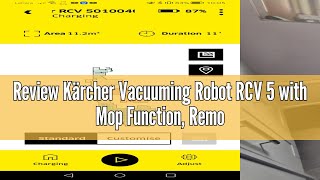 Review Kärcher Vacuuming Robot RCV 5 with Mop Function Remote Control via App LiDar Navigation Du [upl. by Sheri]