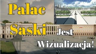 Pałac Saski  Jest Oficjalna Koncepcja Odbudowy Pałacu Saskiego i Pałacu Brühla w Warszawie [upl. by Natrav]