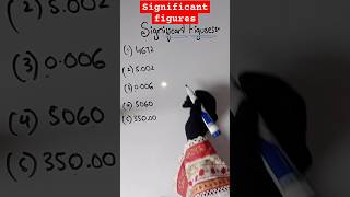 How to find Significant Figures shorts ytshorts [upl. by Lanta807]