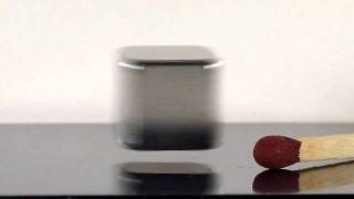 Diamagnetically Stabilized Levitation  Rotating Magnet [upl. by Girard]