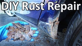 How to Repair Rust on Your Car Without Welding No Special Tools Needed [upl. by Roderic]