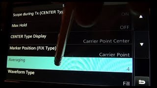 Band scope quotAveragingquot on the Icom IC7610 [upl. by Etat]