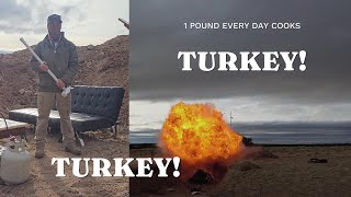 How NOT to Use a Turkey Fryer This Thanksgiving  Epic Turkey Fryer Fail [upl. by Llehcear960]