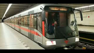 チェコ プラハの地下鉄（Czech Prague Metro） [upl. by Galatea]