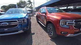 5 DIFERENÇAS ENTRE A FORD RANGER LIMITED 3O V6 2024  COM PACOTE E SEM PACOTE [upl. by Airuam]