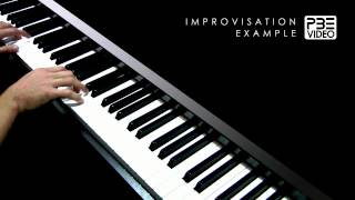 Ella Fitzgerald  Blue Moon Piano Cover  Play By Ear Music School Piano Improvisation Example [upl. by Strade]