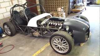 Locost  Haynes Roadster  Skyline RB25DET Build Part 8  Lots of progress [upl. by Brotherson]